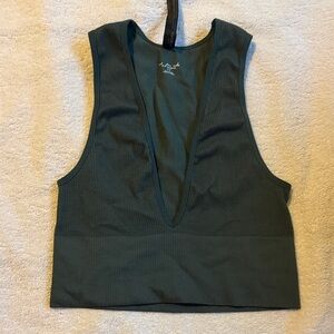 Out From Under Plunging Crop Top